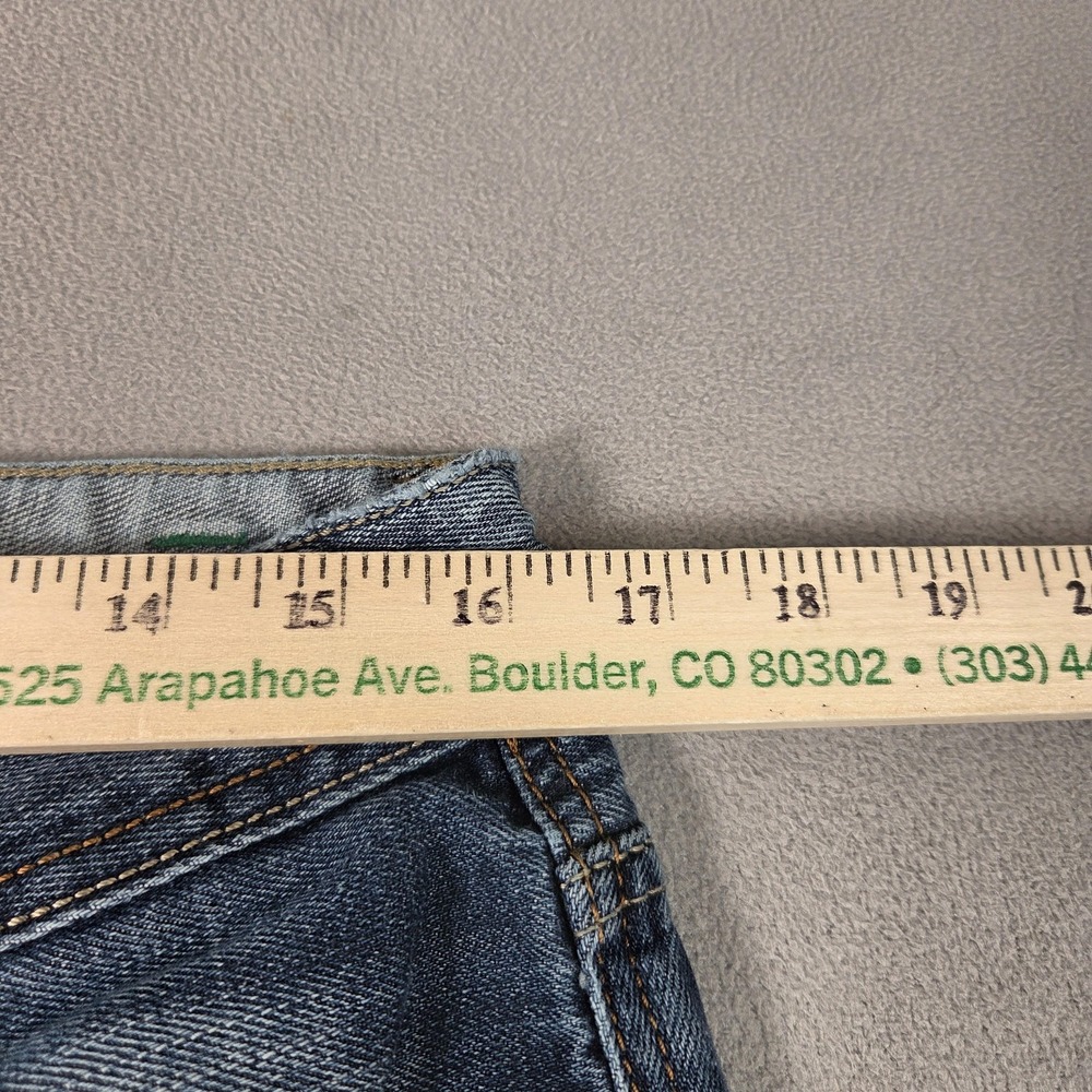 VTG Diesel Jeans Mens 32x32 Made in Italy Blue Distressed Faded Denim Tag 33 - Picture 8 of 12
